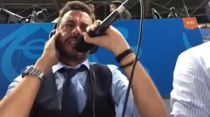 Un commentateur argentin devient complètement fou après le but de Rojo