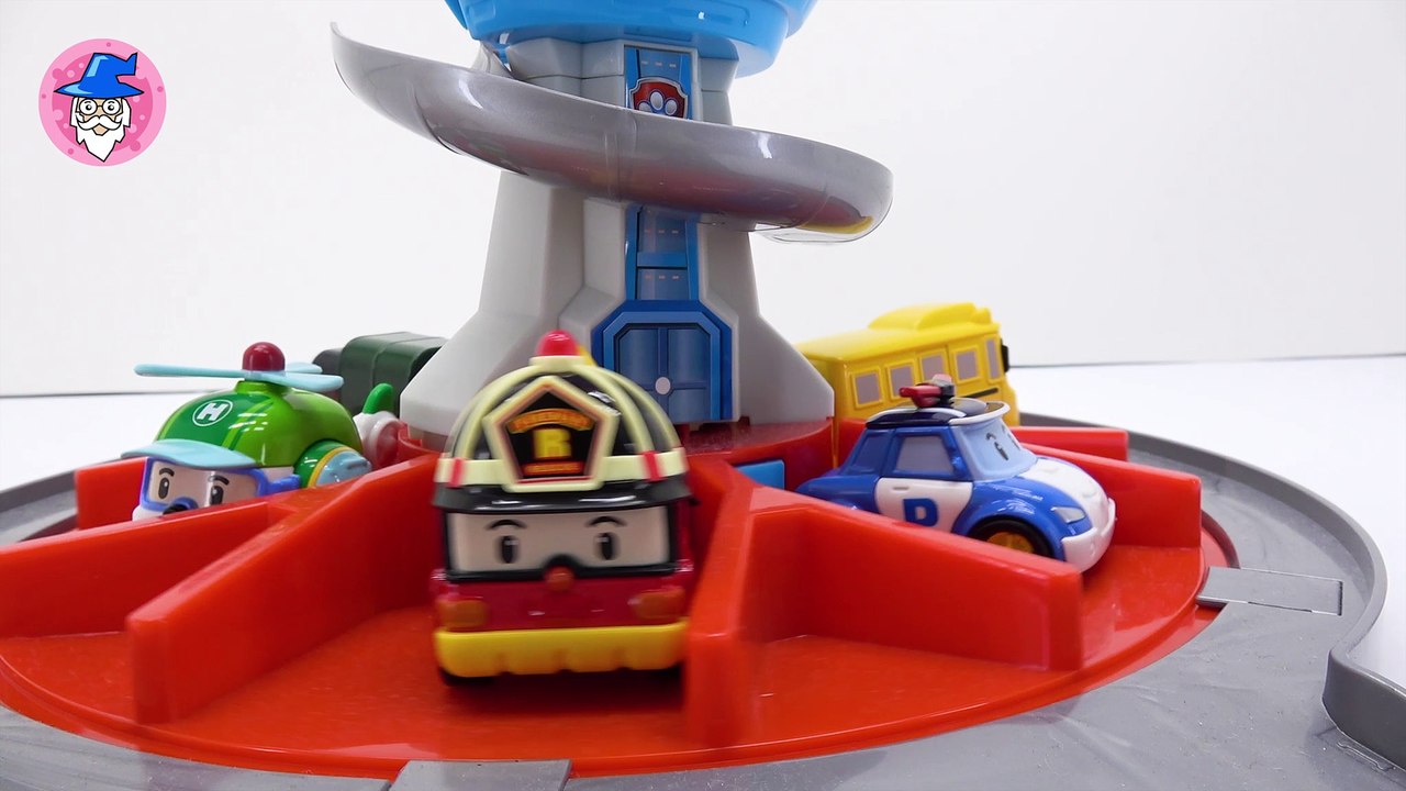 Miss Fritter crash tayo friends. Help us School Bus~!!