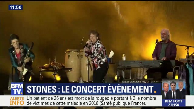 Les Stones enflamment le Vélodrome pour l'unique date en France de leur tournée No Filter