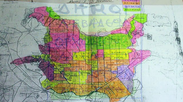 Σύγχυση με την συντήρηση του αγροτικού δικτύου της Κωπαίδα. Χάρτες διοικητικών ορίων και κλήρου