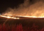 Vegetation Fires Break Out Near Sacramento Airport