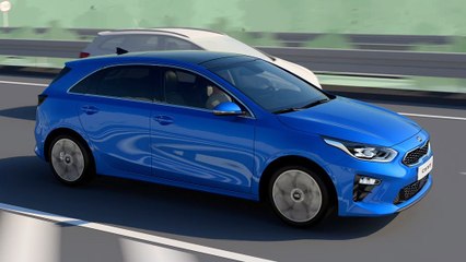 Le Traffic Jam Assist de la Kia Ceed facilite la conduite dans les embouteillages