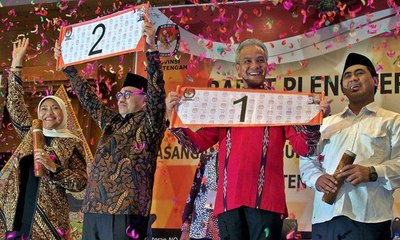 Pilgub Jateng, Ganjar Pranowo - Taj Yasin Unggul