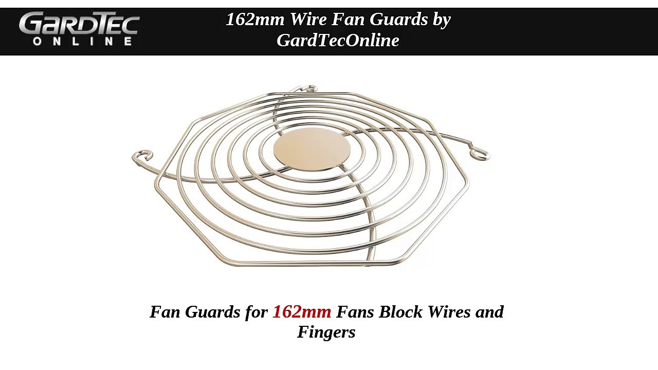 162mm Wire Fan Guards by GardTecOnline