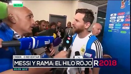 “El hilo rojo”: el amuleto de la suerte que usó Messi en el partido