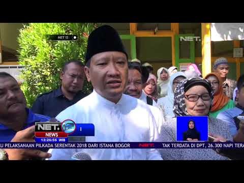 Calon Tunggal Walikota Tanggerang Nyoblos Bersama Keluarganya -NET12