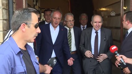 Muharrem İnce, Karayalçın ve Öymen ile bir araya geldi - ANKARA