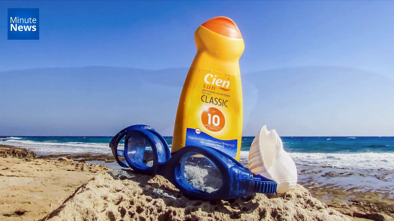 La crème solaire pollue les mers et les océans...
