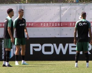 Ronaldo leads Portugal training ahead of last 16 clash