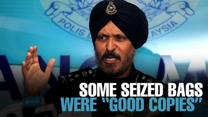 NEWS: Counterfeit bags seized in 1MDB raids