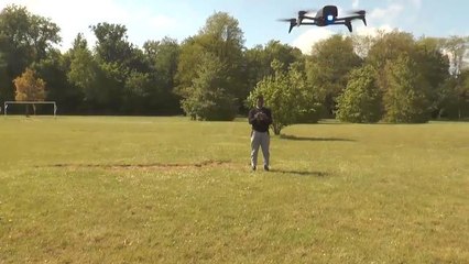 On a testé la nouvelle appli follow me sur un drone Parrot (Bebop 2 Power )