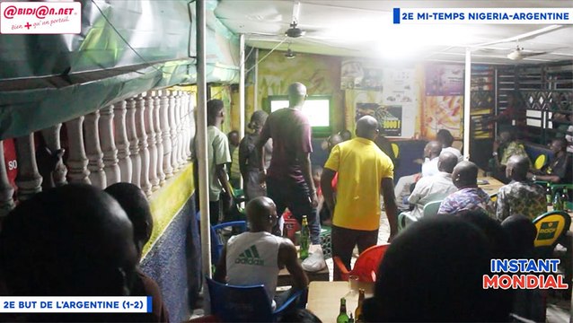 Le Nigeria éliminé du mondial, les supporters Africains partagés entre joie et désolation