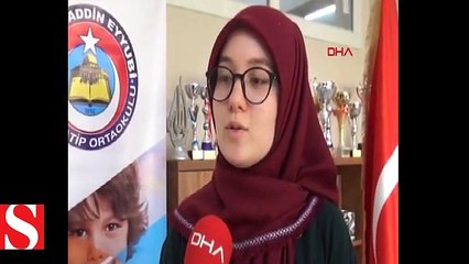 İmam hatipli Azra Türkiye birincisi oldu