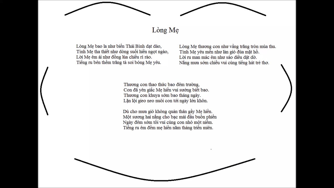 Vietnamese music "Mother's love" Lòng Mẹ-Hương Ngọc Vân