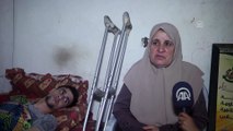 Gazzeli annenin İsrail'in yaraladığı oğullarına yetme çabası - GAZZE
