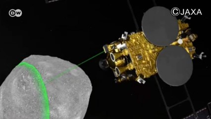 Após três anos e meio, sonda japonesa prepara explosão em asteroide gigante