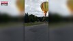 Etats-Unis : Une montgolfière touche des lignes électriques (Vidéo)
