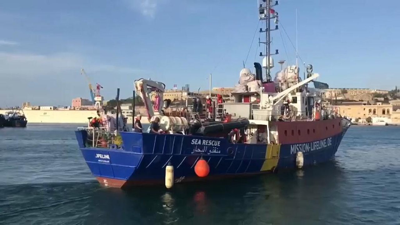 Malta lässt 'Lifeline' anlegen - Rettungsschiff wird festgesetzt