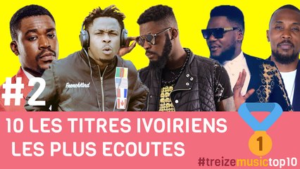 Top 10 Titres ivoiriens les plus écoutés sur Youtube - Semaine 2