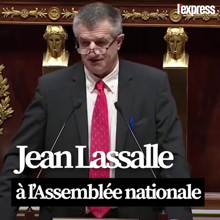 Jean Lassalle à l'Assemblée: entre colère et humour