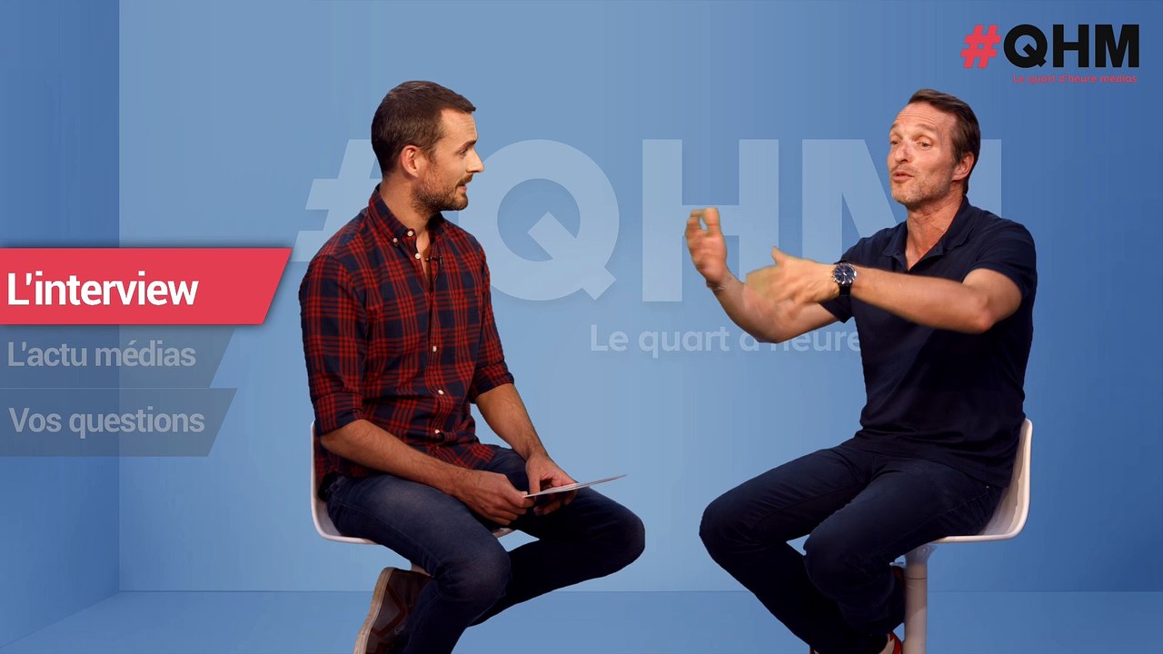 Dans #QHM, Stéphane Rotenberg parle du retour de "Pekin Express" et des jeux d'aventure sur M6