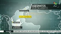 Dos nuevos asesinatos en ataques de sicarios en Colombia