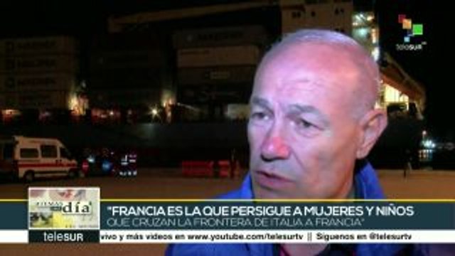 Rescate a buque con 230 migrantes enfrenta a Italia y Francia