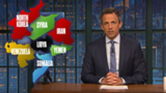 Late-Night Hosts Criticize Supreme Court Travel Ban Decision | THR News