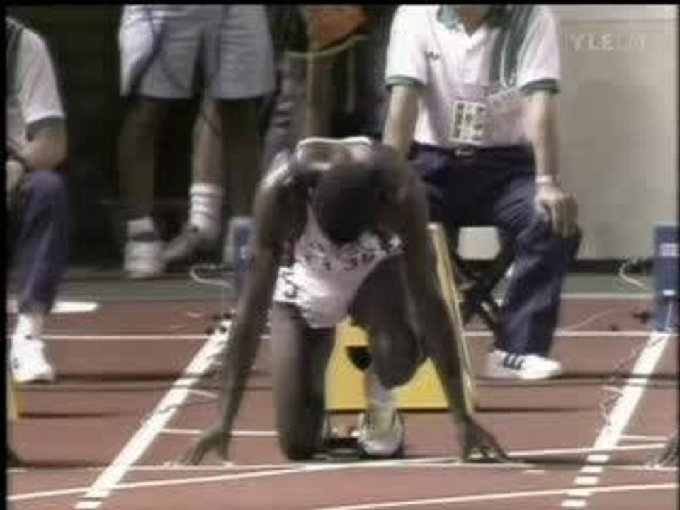 Record du monde du 100m Carl Lewis 1991