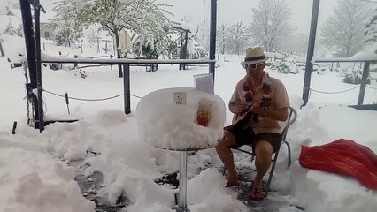 il parait qu' il peut neiger en mai (voila l'été ukulélé cover)