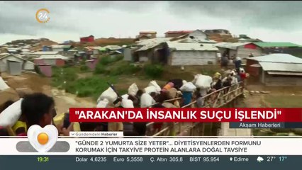 "Arakan'da insanlık suçu işlendi"
