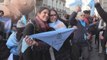 Cientos de personas protestan contra la reforma de la ley de aborto en Argentina