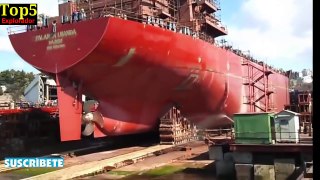 Biggest Ships Launch Compilation HD 2017 - 2018_HD