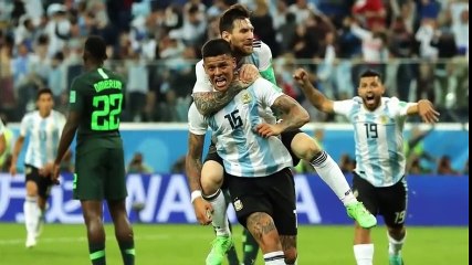 El Show de MARADONA en el Nigeria vs Argentina (Termina MAL)