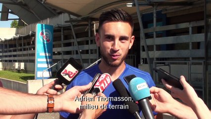 Thomasson-Ajorque, premières impressions au Racing