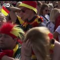 German fans reaction after Germany's World Cup defeat to South Korea
