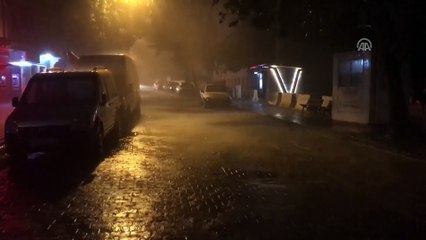 Sağanak ve dolu yağışı - TEKİRDAĞ