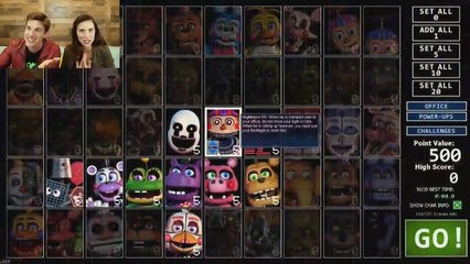 FNAF Ultimate Custom Night - All My Friends Are HERE!! (FNAF 6)
