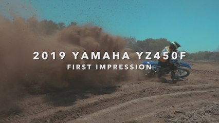 First Impression Of The 2019 Yamaha YZ450F