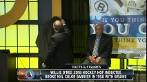 Facts and Figures: Willie O'Ree becomes third black player in HHOF