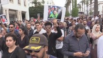 Cientos de personas protestan en Rabat contra condena a líderes rifeños