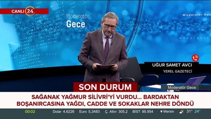 İstanbul'da sağanak yağış