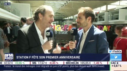 Station F a un an: l'interview de Xavier Niel - 27/06