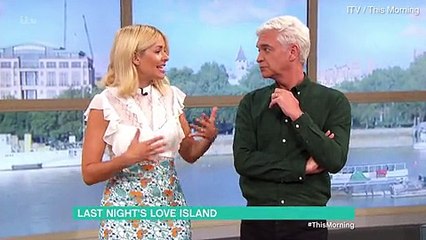 Holly Willoughby slams Love Island's Adam for behaviour towards Rosie