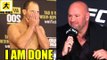 Former UFC Welterweight Champion announces his retirement from MMA,Gastelum on Dana White,Cormier