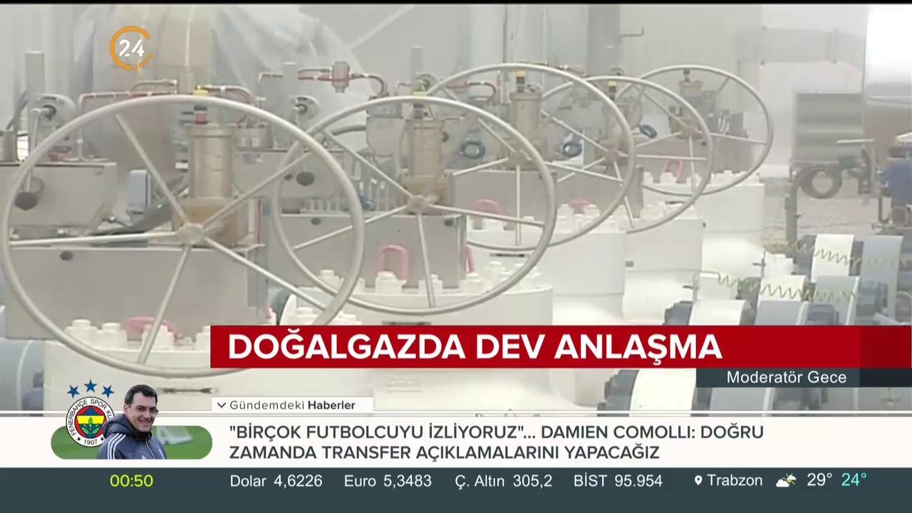 Doğalgazda dev anlaşma