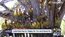 Center pays tribute to fallen Granite Mountain Hotshots
