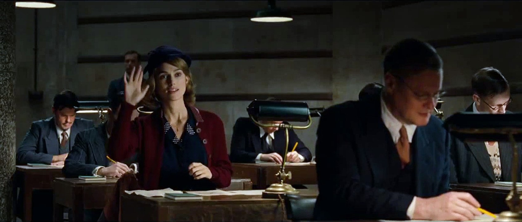 The Imitation - "Crossword Puzzle" Clip (2014) Benedict Cumberbatch