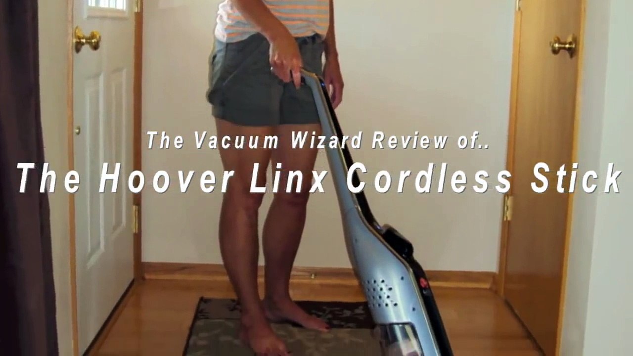 Hoover Linx Cordless Stick Vacuum Cleaner BH50010 Reviews Video