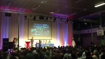 Laurent (8) is geslaagd voor het gymnasium